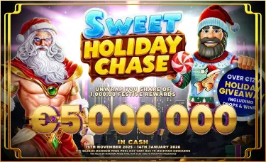 Sweet Holiday Chase:  1,000,000 Instant Prizes