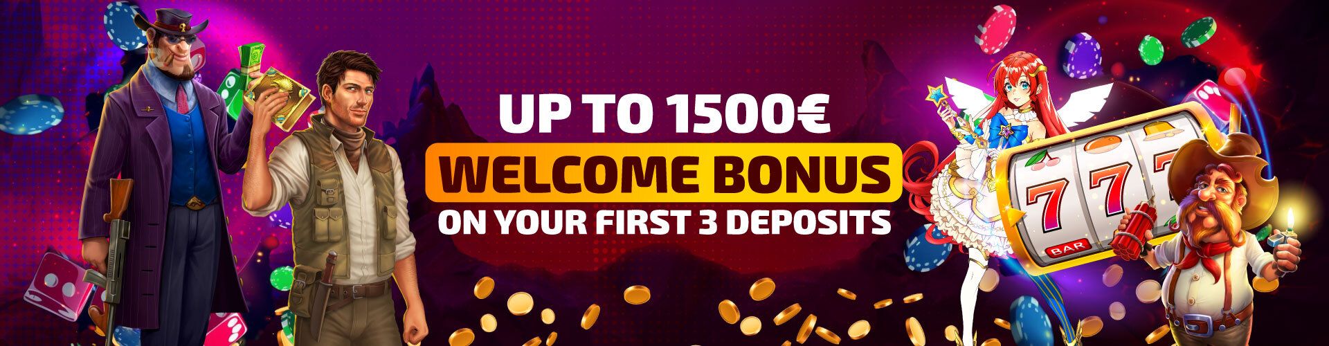 Interface des offres de bonus de dépôt sur Stake7